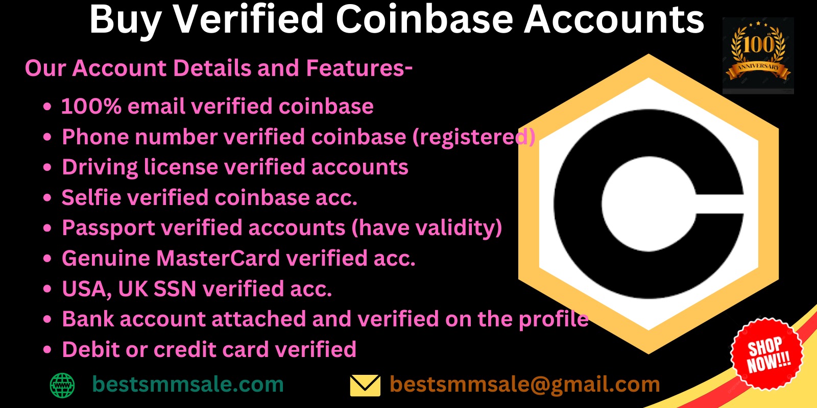 Buy Verified Coinbase Accounts