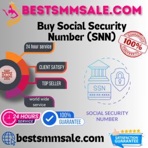 Buy Social Security Number SSN