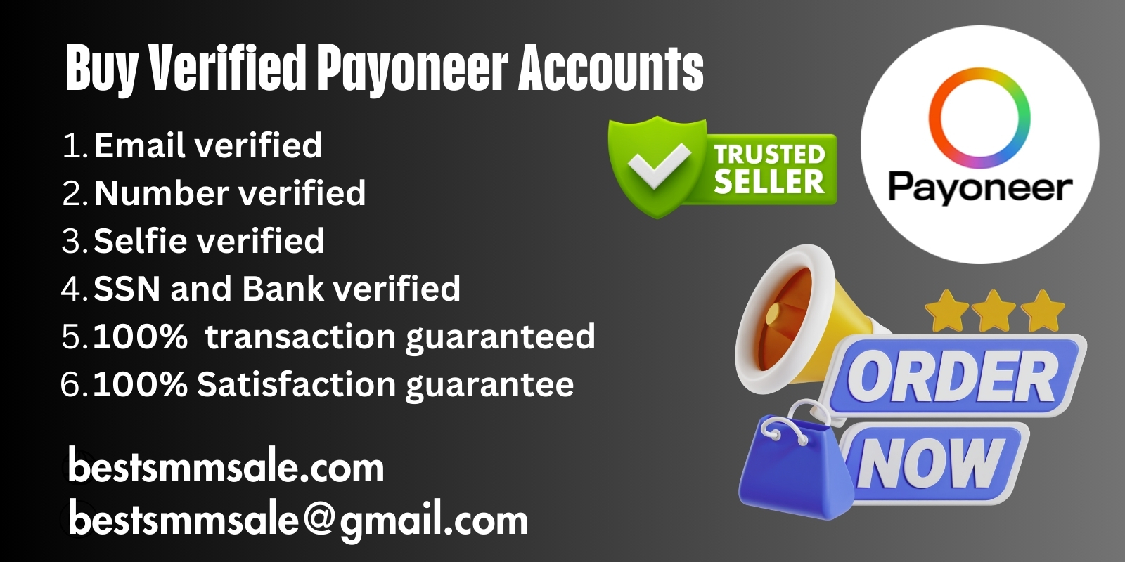 Buy Verified Payoneer Accounts