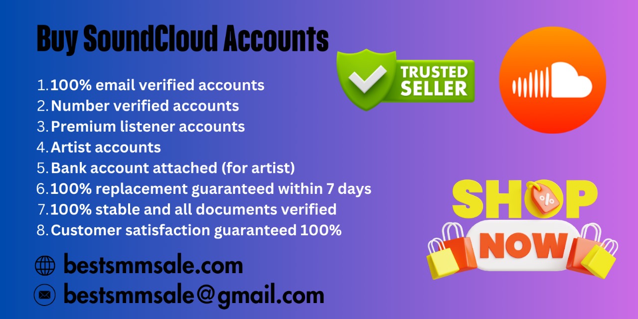 Buy SoundCloud Accounts