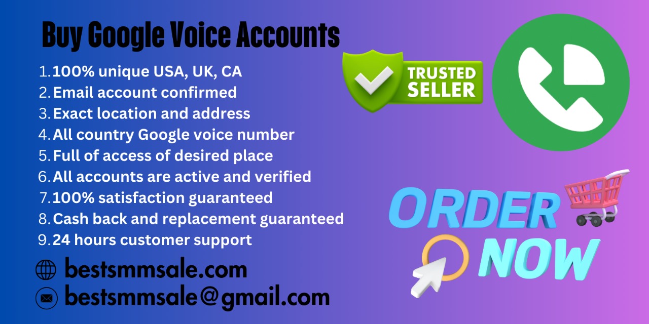 Buy Google Voice Accounts